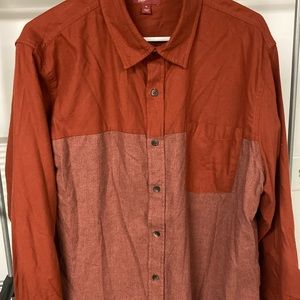 XL Arizona long sleeve flannel shirt